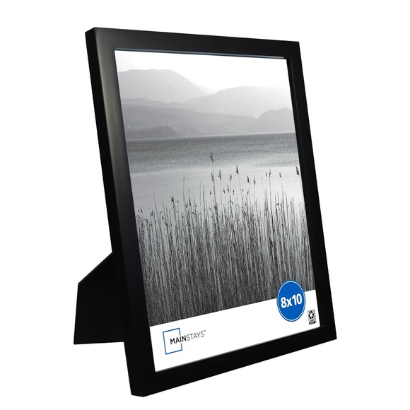 NWT Mainstays 8x10 Black 0.5" Gallery Wall Picture Frame - Picture 1 of 13
